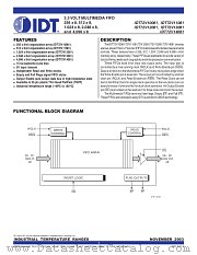 IDT72V12081 datasheet pdf IDT