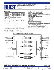 IDT72V51453 datasheet pdf IDT