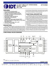 IDT72V8985 datasheet pdf IDT