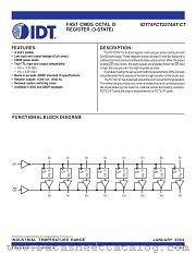 IDT74FCT2374T datasheet pdf IDT
