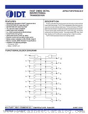 IDT74FCT245 datasheet pdf IDT