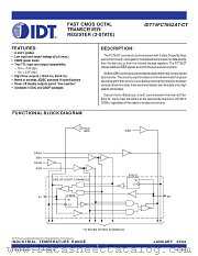 IDT74FCT652T datasheet pdf IDT
