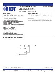 IDT74LVC273A datasheet pdf IDT