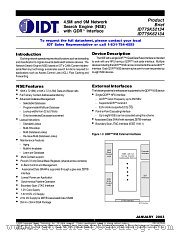 IDT75K52134 datasheet pdf IDT
