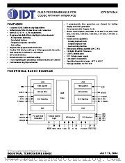 IDT82V1054A datasheet pdf IDT