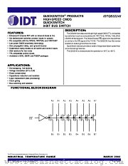 QS32245 datasheet pdf IDT