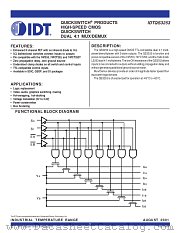 QS3253 datasheet pdf IDT