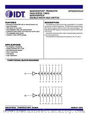 QS32X2245 datasheet pdf IDT