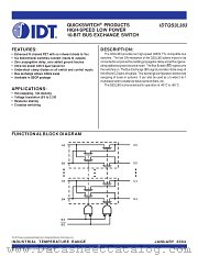 QS3L383 datasheet pdf IDT