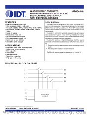 QS4A101 datasheet pdf IDT