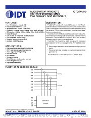 QS4A210 datasheet pdf IDT
