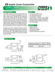 ILC6660 datasheet pdf Impala Linear Corporation