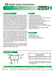 ILC7010 datasheet pdf Impala Linear Corporation