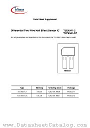 TLE4941-2 datasheet pdf Infineon