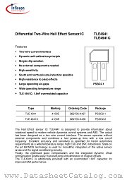 TLE4941 datasheet pdf Infineon