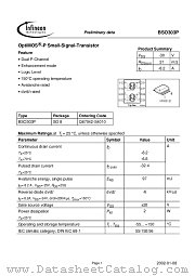 BSO303P datasheet pdf Infineon