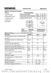 BSO9936 datasheet pdf Infineon
