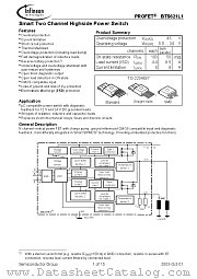 BTS621-L1 datasheet pdf Infineon