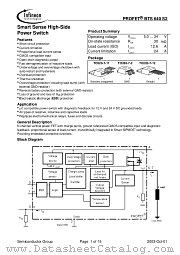 BTS640-S2 datasheet pdf Infineon