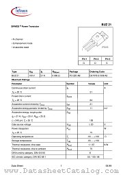 BUZ21SMD datasheet pdf Infineon