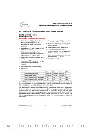 HYS72D128521GR-7F-B datasheet pdf Infineon