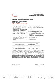 HYS72D128021GR-7-B datasheet pdf Infineon