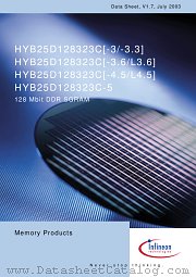 HYB25D128323C-3.6 datasheet pdf Infineon