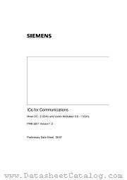 PMB2201 datasheet pdf Infineon