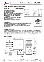 TLE6217G datasheet pdf Infineon