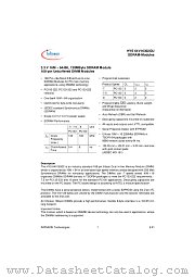 HYS64V16302GU-7.5-D datasheet pdf Infineon