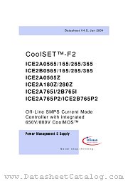 ICE2A180Z datasheet pdf Infineon