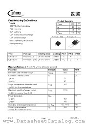 IDB45E60 datasheet pdf Infineon