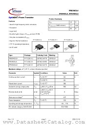 IPB03N03LA datasheet pdf Infineon