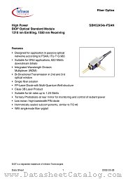 SBH52454X-FSAN datasheet pdf Infineon