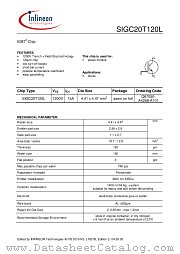 SIGC20T120L datasheet pdf Infineon