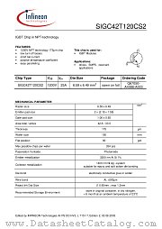 SIGC42T120CS2 datasheet pdf Infineon