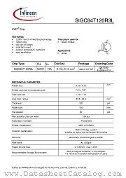 SIGC84T120R3L datasheet pdf Infineon