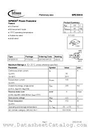 SPD35N10 datasheet pdf Infineon