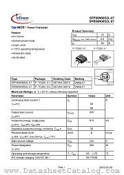 SPP80N08S2L-07 datasheet pdf Infineon