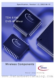 TDA6190-T datasheet pdf Infineon