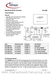 TLE6389G50-1 datasheet pdf Infineon