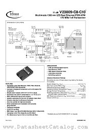 V23809-C8-C10 datasheet pdf Infineon