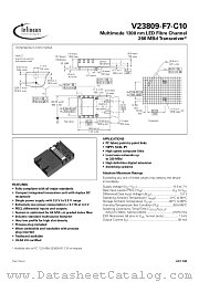 V23809-F7-C10 datasheet pdf Infineon