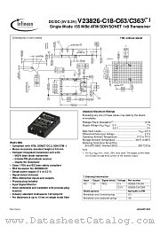 V23826-C18-C363 datasheet pdf Infineon