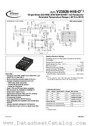 V23826-H18-C316 datasheet pdf Infineon
