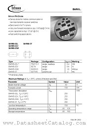 BAR65-03W datasheet pdf Infineon