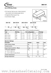 BAS125-06 datasheet pdf Infineon