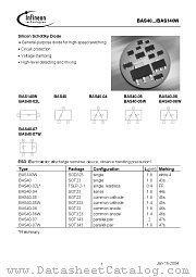 BAS140W datasheet pdf Infineon