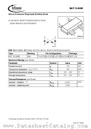 BAT15-099R datasheet pdf Infineon