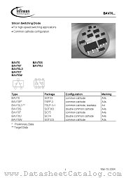 BAV70S datasheet pdf Infineon
